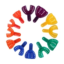 YAS 12 шт одноразовые подставки под зубные слепки модель зубного протеза материалы стоматологический инструмент