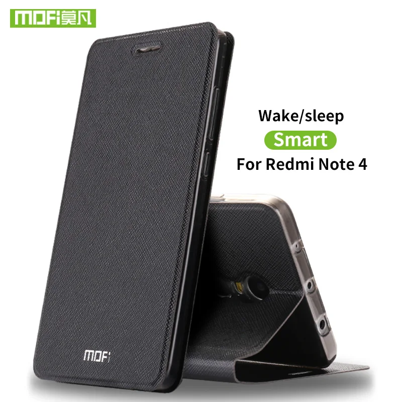 

Mofi For Xiaomi redmi Note 4 case For Xiaomi redmi Note 4 case global version cover silicon flip 360 for xiaomi redmi Note4 case