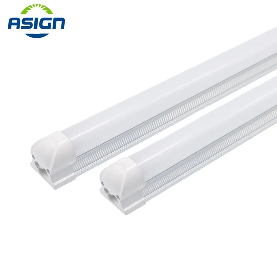 

Super Bright 20W LED Integrated Tube T8 LED Light AC85-265V 2FT V-Shape LED Tube Lamp 96LEDs 2000lm Ampoule For Home Lighting