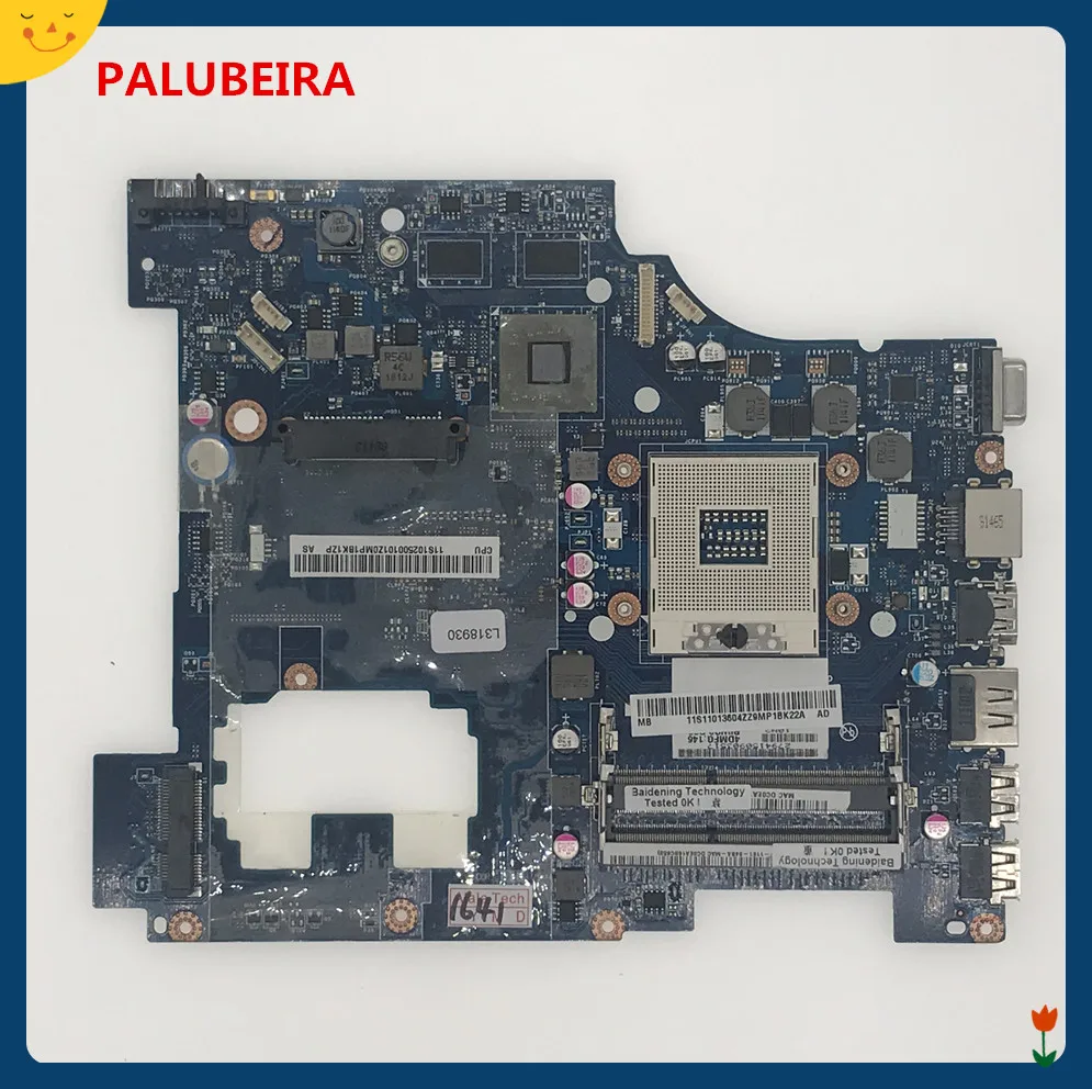 PALUBEIRA PIWG2 LA-6753P REV 1 0 системная плата подходит для Lenovo G570 Материнская ноутбука HM65
