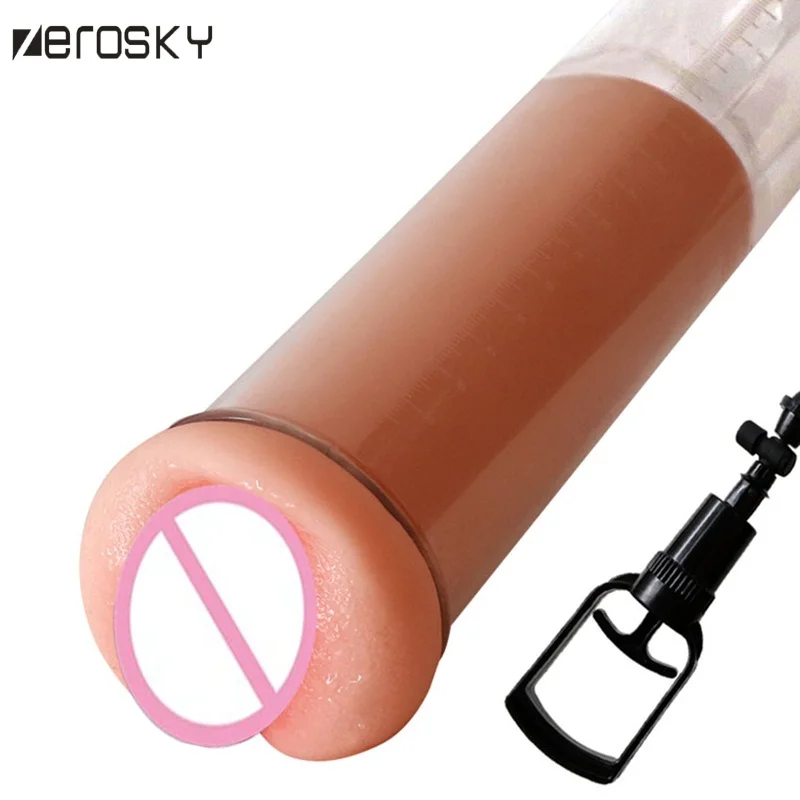 Мужской пенис для тренировки эрекции насос увеличения пениса вакуумный мужчин