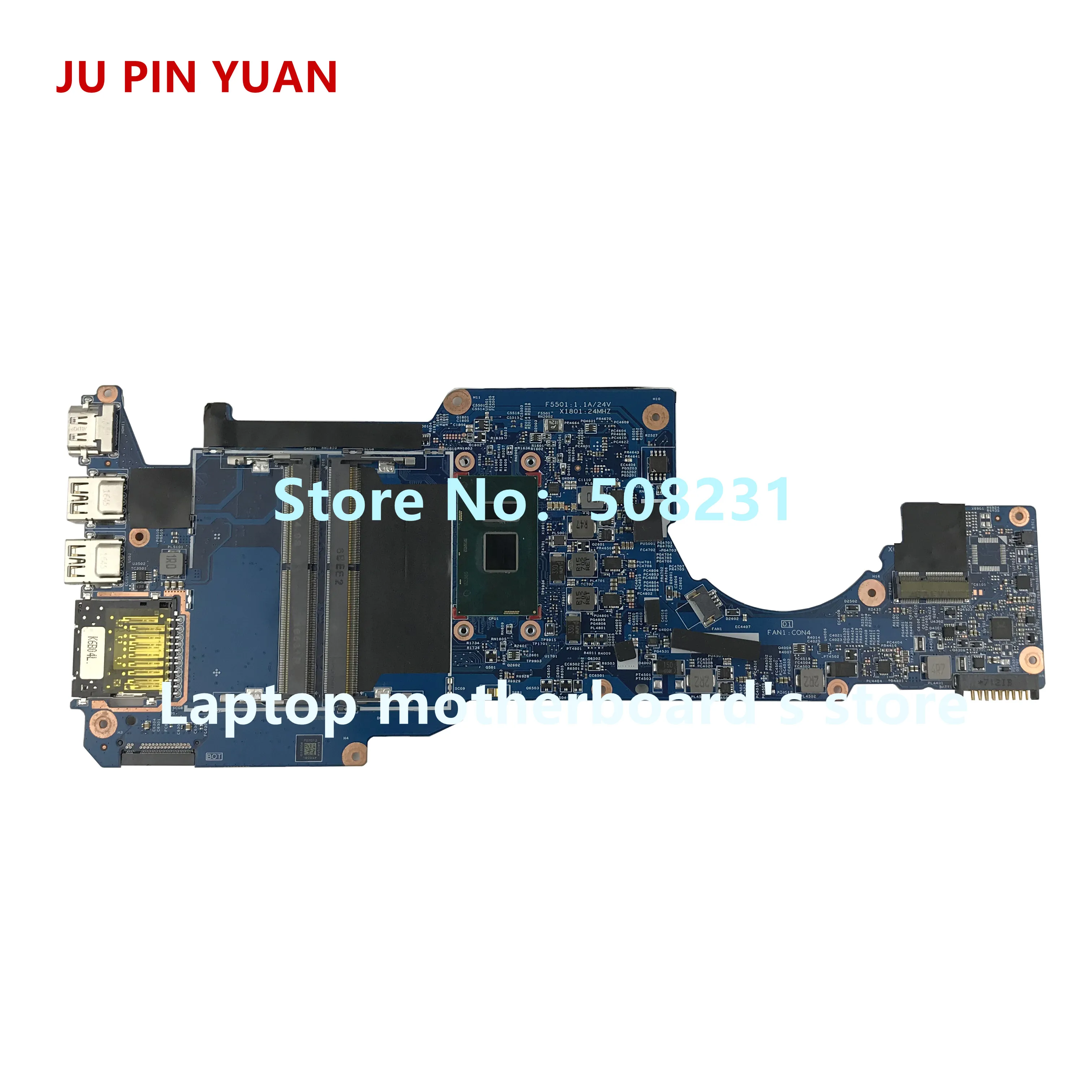 JU PIN юаней дороже; 903237-601 448.07M06.0031 903237-501 для hp Pavilion x360-трансформер 13-U M3-U материнская плата портативного компьютера с i5-7200U