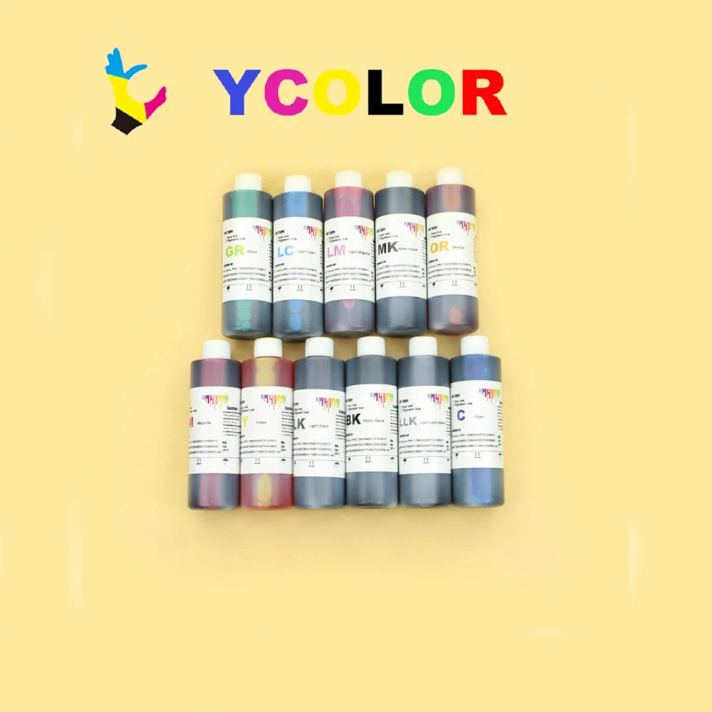 

8 color/lot 250ml/bottle Pigment ink for Epson P400 inkjet printer