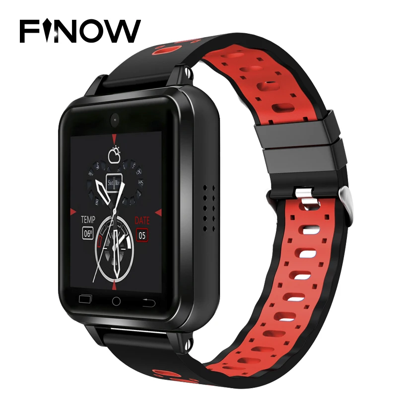 Finow Q1 Pro 4G smart watch дети местоположение sim-карты Android 6 0 MTK6737 Смарт-часы телефон