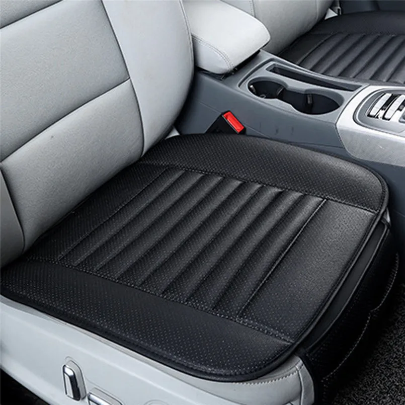 

2017 New arrival Breathable Leather Bamboo Car Seat Cover Pad Mat Auto Chair Cushion Universal car-styling Supports