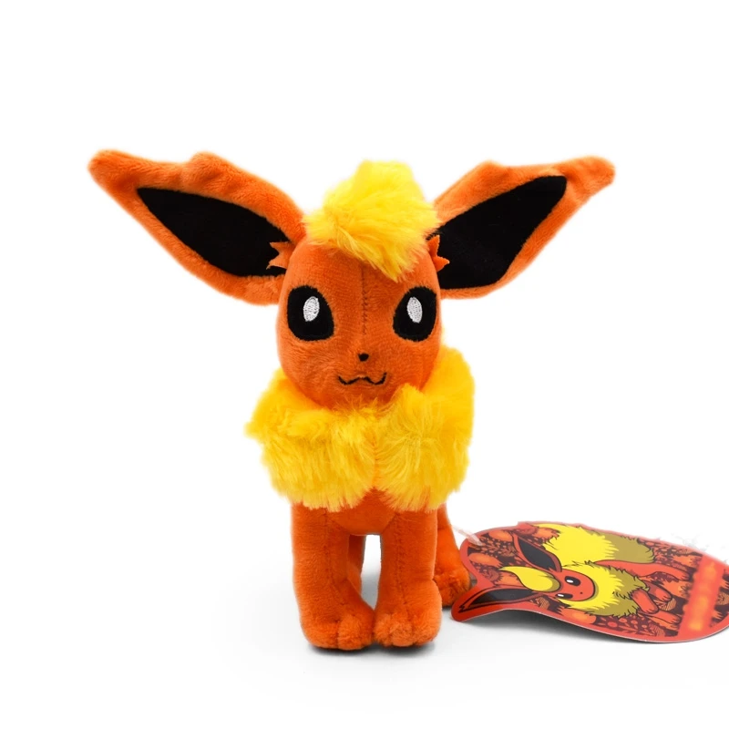 9 стилей Eevee плюшевые игрушки стоят Sylveon Umbreon Eevee Espeon Vaporeon Flareon Мягкие куклы для детей - Цвет: B