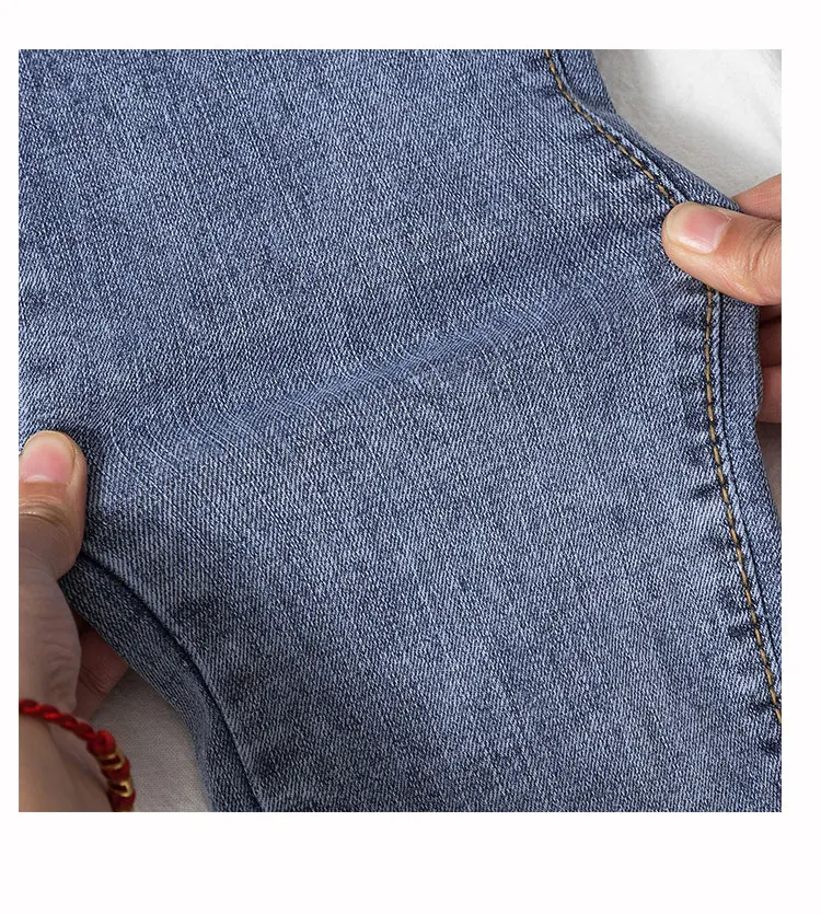 Джинсы женские джинсовые штаны корейская мода низ синий женские брюки карандаш эластичные джинсовые брюки для дам Donna