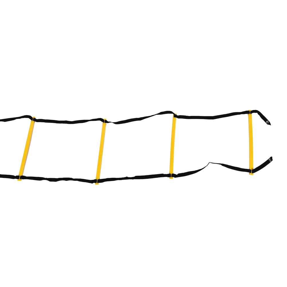 Подвижность поезд лестница 6-Rung футбол Прочный Открытый скорость реакции Футбол фитнес ноги тренировка лестница