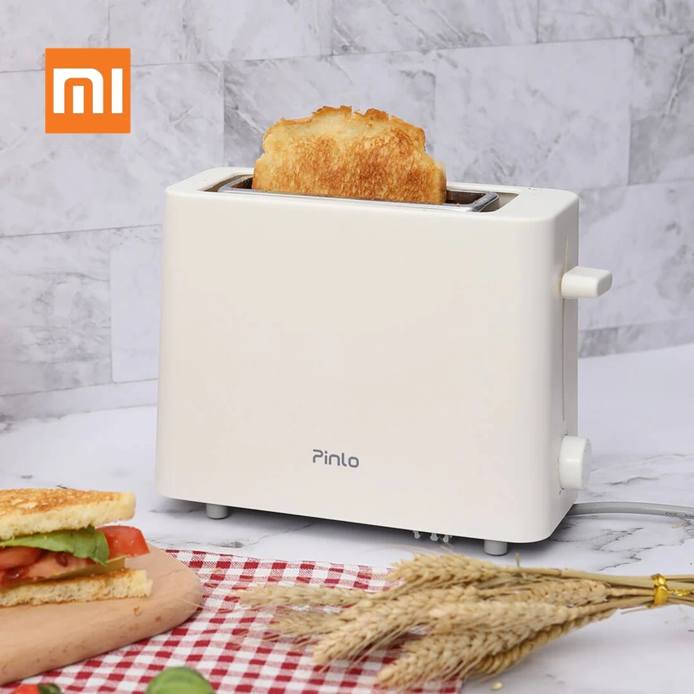 

Newest Xiaomi Youpin Pinlo Electric Bread Toaster Stainless Steel Bread Baking Maker Machine for Sandwich Reheat Kitchen Toast