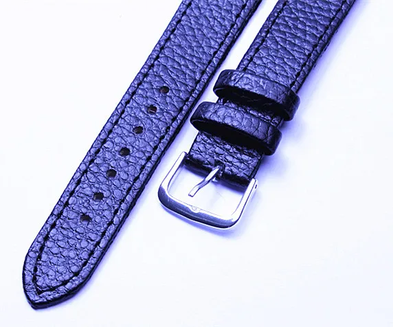 Ремешок для часов из искусственной кожи черный/кофейный 2 шт./лот|watch mesh|watch band
