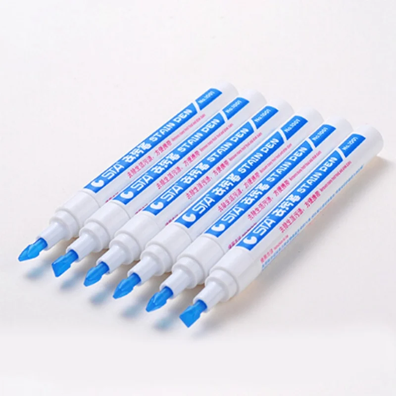 1PC Hot Cleaning Brushes Cleaner Erase Scouring Pen Detergent Clothes Grease Stain Removal Pens Emergency Decontamination