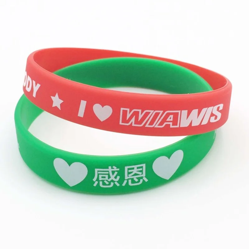 customized logo bracelet