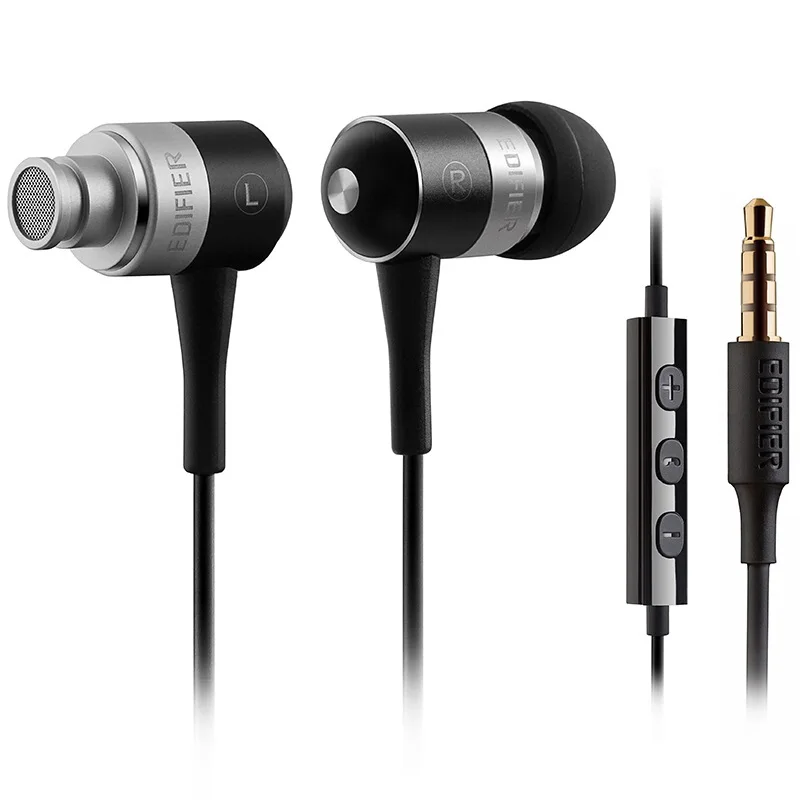 Edifier I285 для iphone ipad шумоизоляция гарнитура HiFi наушники с микрофоном вкладыши|phone