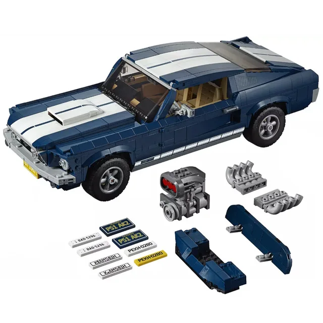 Новый совместимый Creator Expert Technic Ford Mustang Aston Martin DB5 супер автомобиль строительные