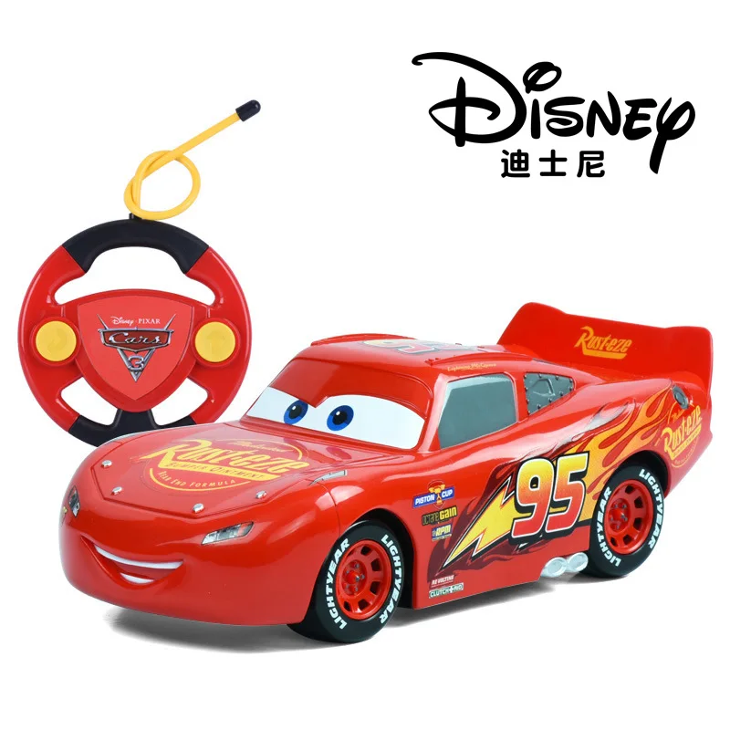

Disney Toy Racing Car McQueen Model Remote Control Car Genuine license Children's Electric Remote Control Toy Car Model For Kids