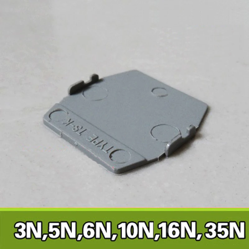 Blocos de Terminais Placa de Partição Ts-k 16n 35n Ferroviários Acessórios Uk3n 5n 10n 6n