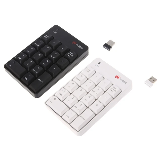 2.4GHz Wireless Numeric Keypad USB Keypad Numpad Number 18 keys Pad For Laptop PC