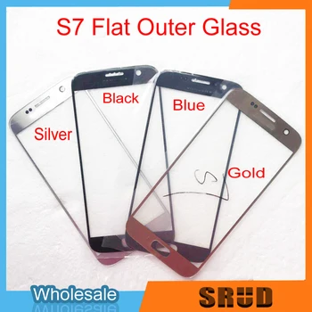 

50Pcs/lot LCD Front Outer Glass With OCA Glue On Sale For Samsung Galaxy S6 S7 G920 G930 LCD Outer Glass Replacement