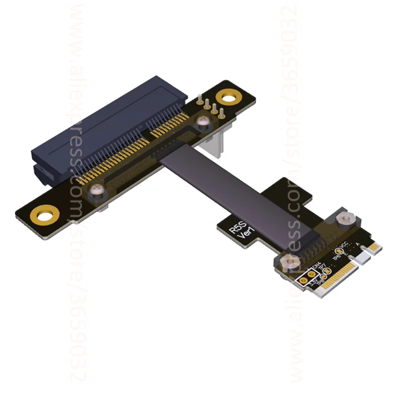 M.2 WiFi A.E ключ A + E для PCI e 4x x4 расширитель переходника ленточный адаптер Gen3.0 кабель AE