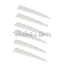 100 шт. " щит Пластик стрелка Fletching флюгер стрельба из лука бант для охоты