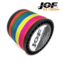 1000M JOF Brand Super Strong Japan Multifilament PE Braided Fishing Line 18 28 35 40 50