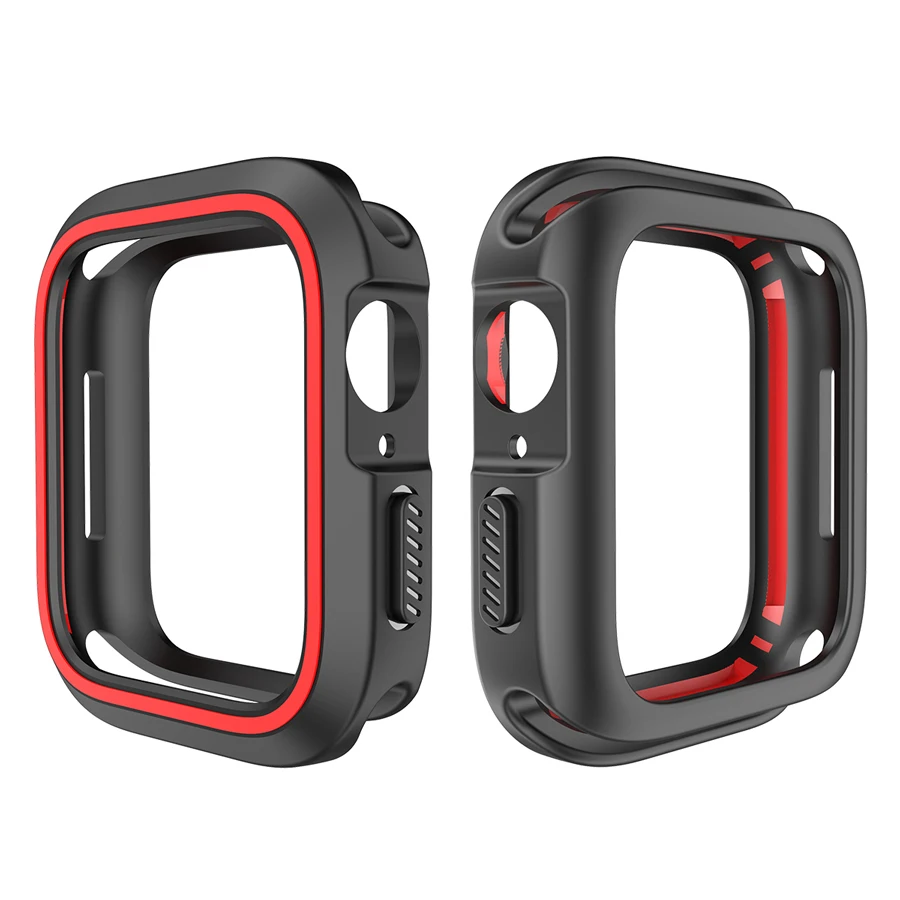 Чехол Ithuriel для Apple Watch 4 3 универсальный защитный чехол s iwatch Series мягкий тонкий 44 мм