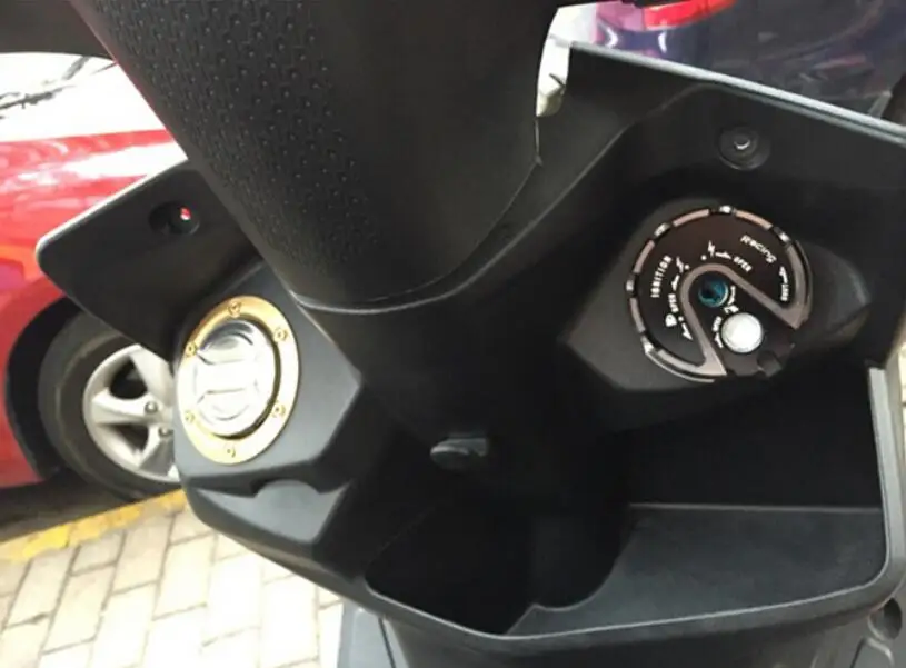 GT мотор-замок ключ зажигания Крышка для YAMAHA BWS ZUMA CYGNUS-X пламя GTR JOG RSZ 100 125