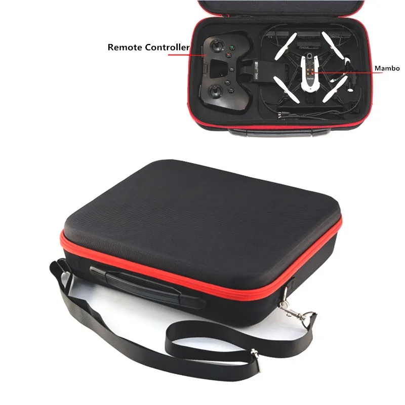 Remote Controller  body  Spare parts Hard Shell Case Shoulder Bag Handbag box for Parrot Minidrone Mambo Drone Accessories 1 (3)