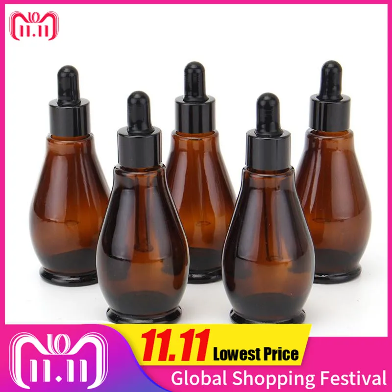 Download Aliexpress.com : Buy 5pcs 10/20/30/50/100ml Amber Glass ... Yellowimages Mockups