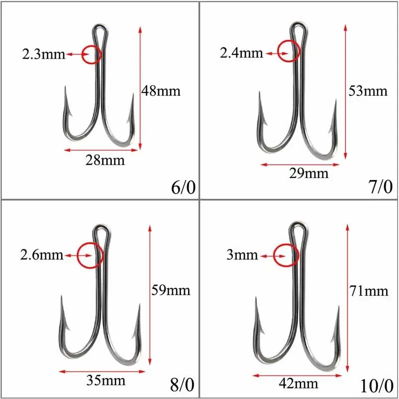 Hyaena 30 шт. 7982 из нержавеющей стали двойные рыболовные крючки большие острые двойные приманки рыболовные крючки, карповый крючок рыболовные снасти