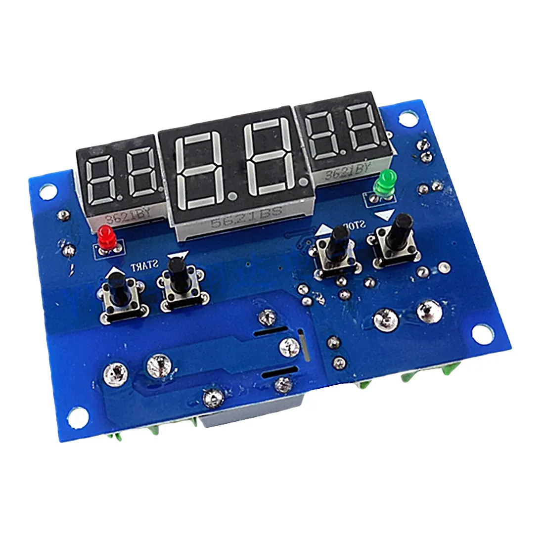 

Free shipping Digital display thermostat Intelligent temperature controller thermometer control With NTC sensor led W1401 DC12V