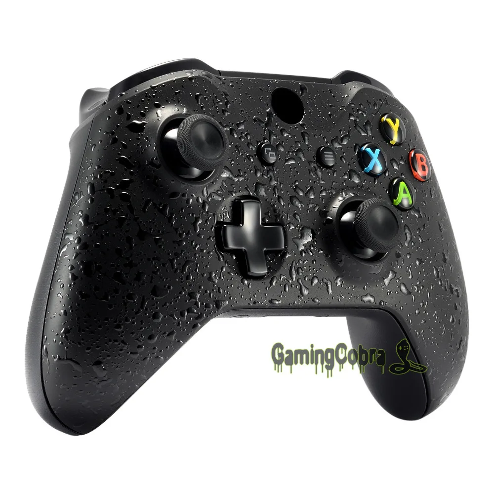 Текстурированный черный дизайн Лицевая панель корпуса для Xbox One S X игровой