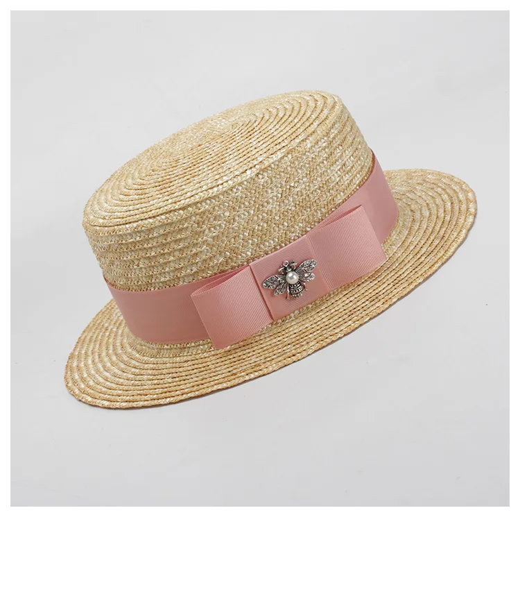 Шляпа канотье шляпа соломенная шляпа женская летняя панама шапки для женщин дамы летняя шляпа Пляжная мода Кепка с козырьком от солнца солнцезащитный козырек