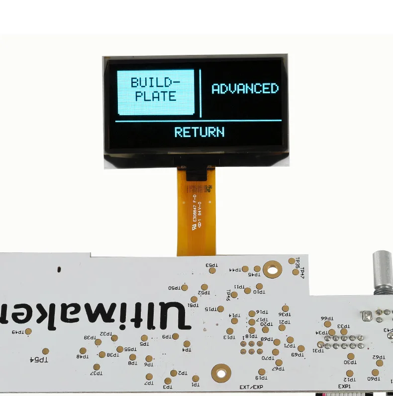 UM2 панель управления ЖК-экраном 2,42 oled-дисплей подлинный точечный для Ultimaker 2 3d части принтера