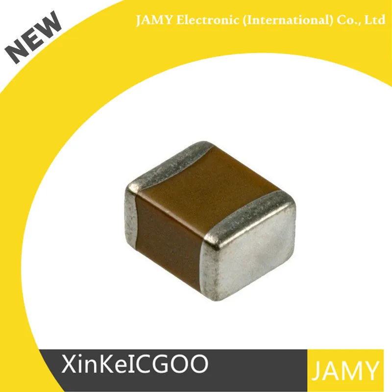 Original 500PCS 0.1uF 100nF 0805 104 10% X7R SMD Capacitor