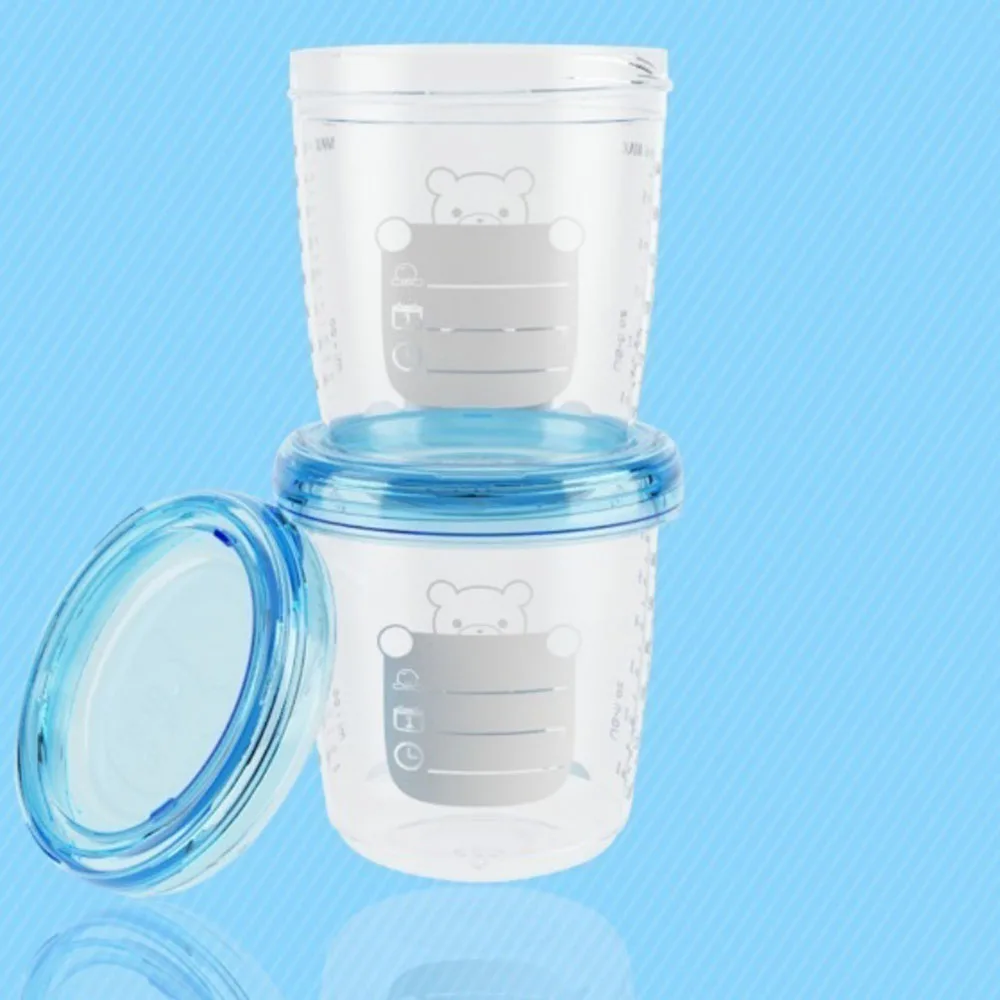 Новое поступление, 1 шт., BPA-free Baby 180 мл, хранение грудного молока, чашка, стакан для хранения пищи, уплотнительные чашки для хранения детского питания, коробка для сока