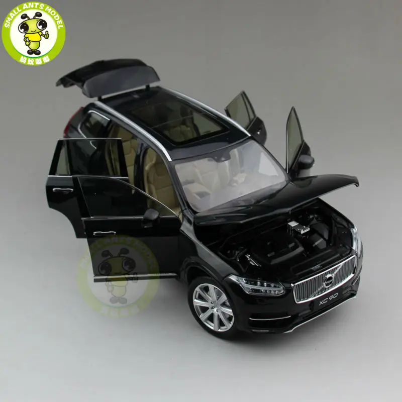 1/18 Volvo XC90 SUV литая модель автомобиля SUV черный