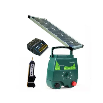 

ZORASUN Solar Electric Fencing Charger+30W Solar Panel+Solar Power Controller+Electric Fence Voltage Tester