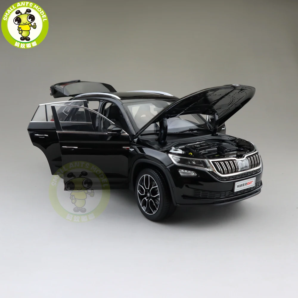 1/18 Skoda KODIAQ GT SUV литая модель металлическая модель автомобиля SUV Подарочная коллекция хобби черный