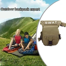 Открытый 1000D Нейлон Военно-тактические талии пакет падение ноги сумка с Водонепроницаемый унисекс путешествия отдых ездить спортивные