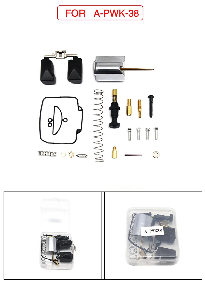 Alconstar-24 26 28 30 32 34 36 38 40 мм KEIHIN PWK KOSO OKO мотоциклетный карбюратор Carburador Ремонтный комплект с запасными струями