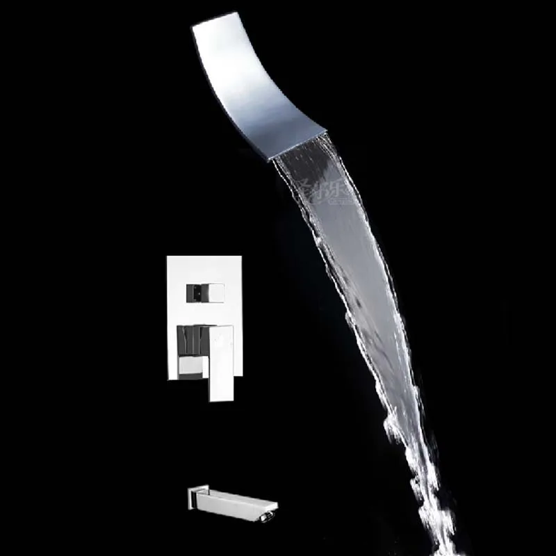 Wholesale And Retail Waterfall Shower Head Single Handle Valve Mixer Tap Tub Spout Valve Mixer Tap Wholesale And Retail Waterfall Shower Head Single Handle Valve Mixer Tap Tub Spout Valve Mixer Tap