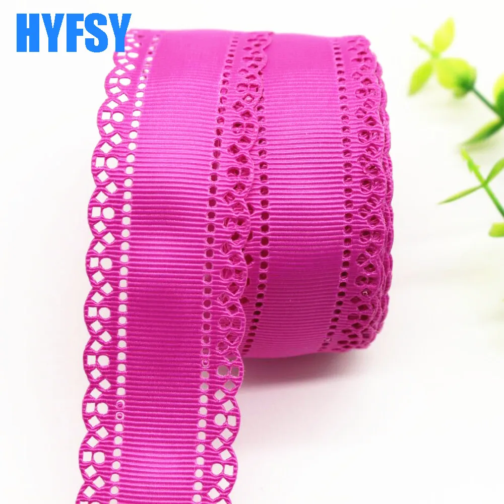 10 Yards 30mm Lace Ribbon for DIY Gift Wrapping Headwear Bows
