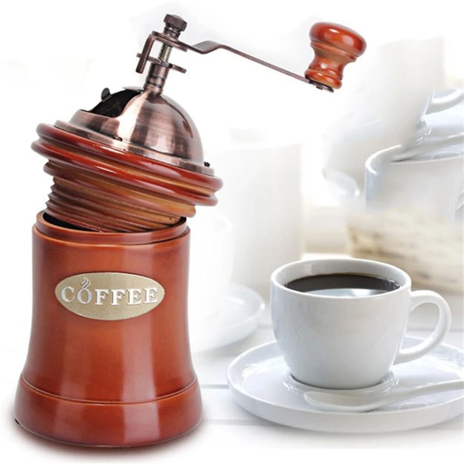 Благородная кофемолка ручная кофемолка Бытовая мини ручная кофейная мельница в зернах