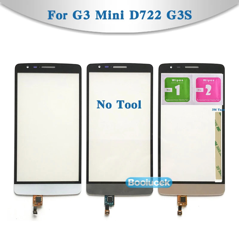 Дигитайзер сенсорного экрана для LG G3 Mini D722 D724 G3S экран 5 дюймов внешнее стекло