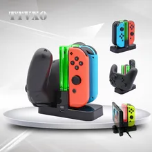 TTVXO Joy-con и Pro док-станция для зарядки контроллера подставка зарядная станция со светодиодами индикатор зарядки для nintendo Switch NS Joy-con