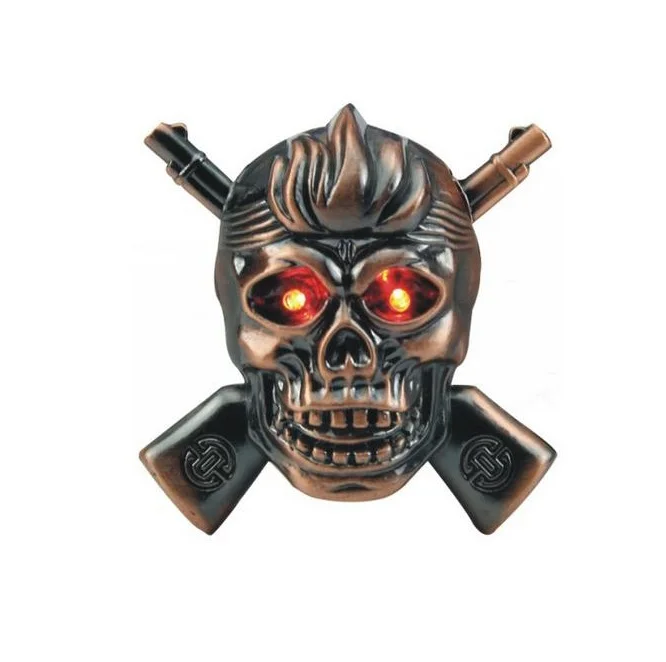 Novelty Skull Metal Lighter Creative Gift Funny Ci...