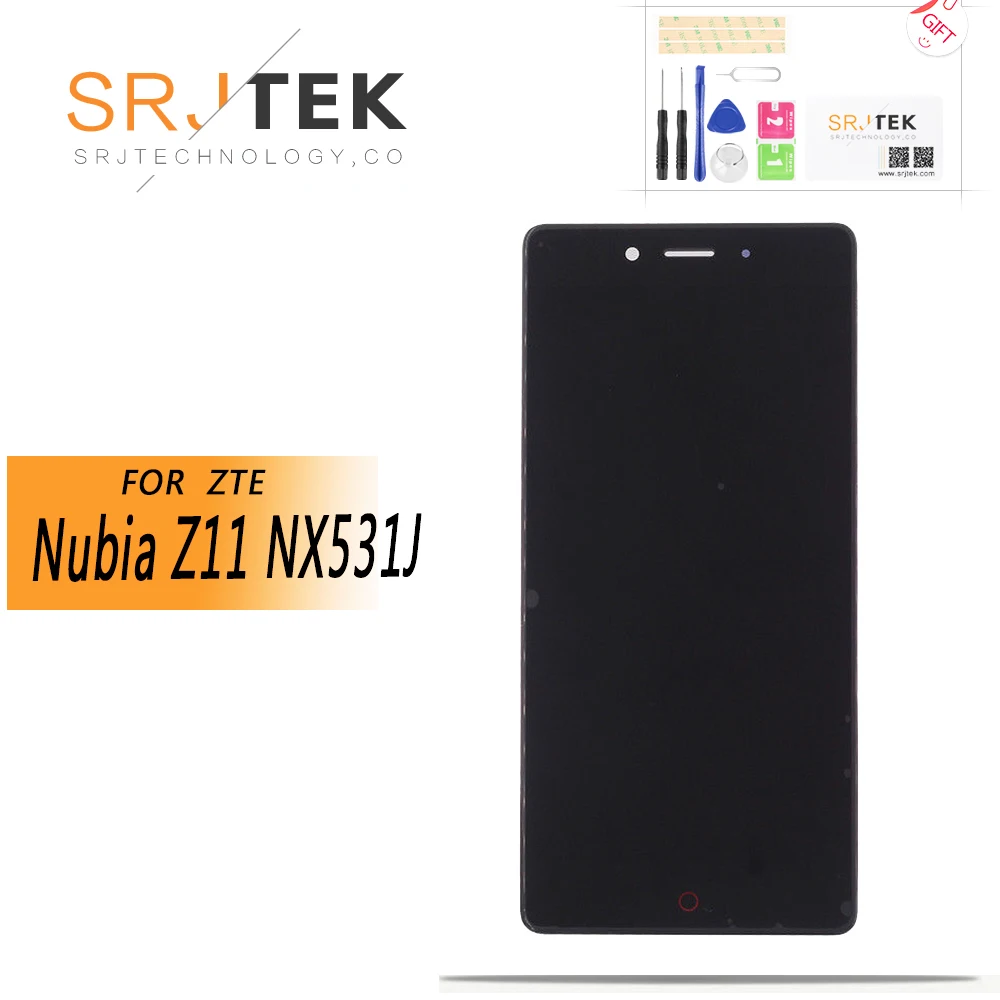 

For 5.2" ZTE Nubia Z11 NX531 LCD Screen Display+Touch Screen Panel Digitizer ForZTE Nubia Z11 NX531J Screen Assembly Replacement