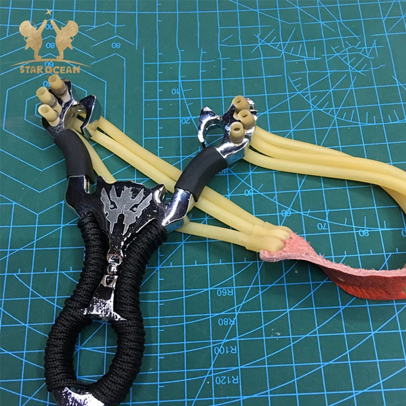 

Powerful Aluminium Alloy Slingshot Crossbow Hunting Sling Shot Catapult Camouflage Bow Outdoor Camping Travel Kits Toys
