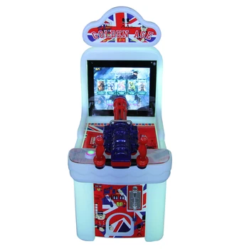 

Coin operated gun shooting targets equipment game machine simulator for kids retro classic family hd lcd tv arcade game console